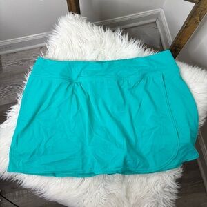 Kim Rogers Curve Vibrant Turquoise Swim Skirt 18W